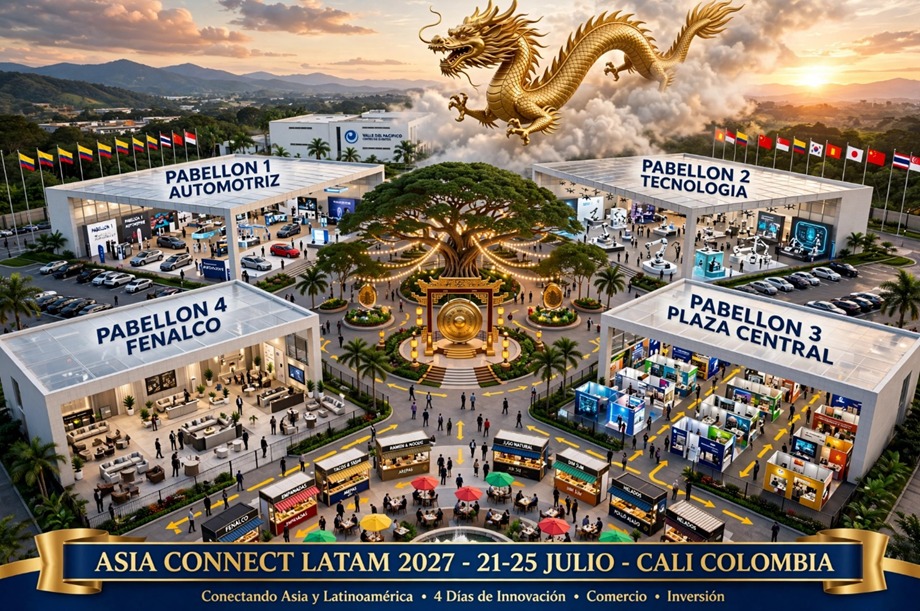 Masterplan 3D Asia Connect Latam 2027 - Centro de Eventos Valle del Pacífico