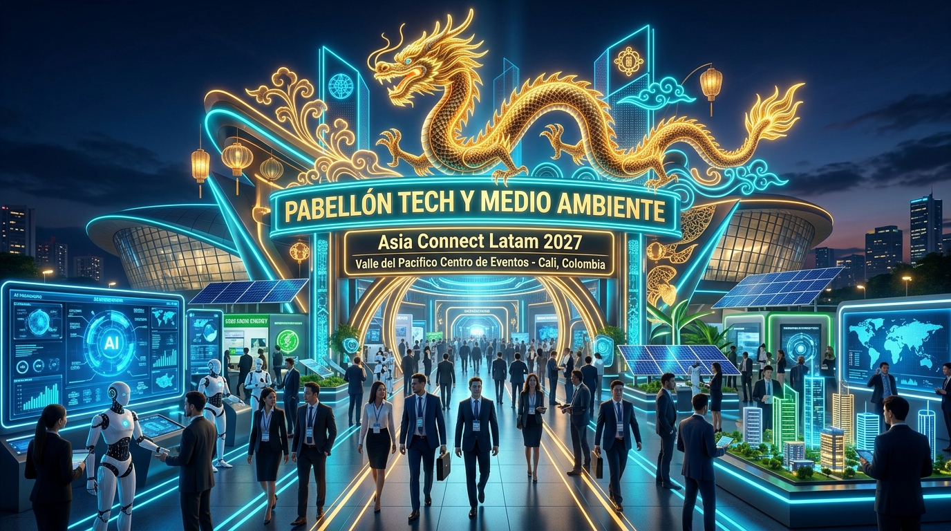 Pabellón Tech y Medio Ambiente - Asia Connect Latam